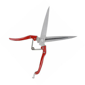 Ciseaux à laine de mouton avec poignées en plastique noir, lames dentelées tranchantes et ciseaux manuels durables pour la tonte de la laine de mouton - Product Image 4