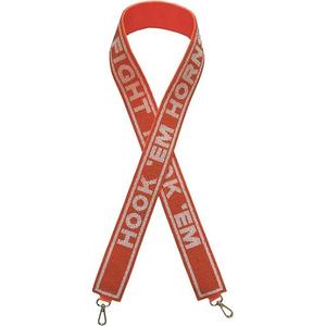Sangle rouge avec inscription blanche et crochets métalliques des Razorbacks d'Arkansas, accessoire de sac tendance - Product Image 5