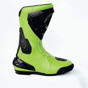 Chaussures de moto en cuir véritable sur mesure, confortables et respirantes, bottes de moto les plus vendues 2026 - Product Image 2