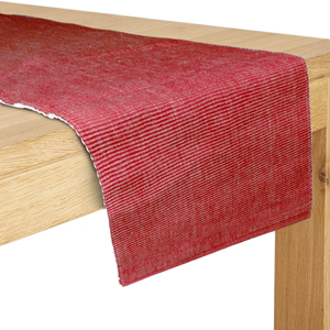 Camino de Mesa RIB de Algodón 100% Personalizable, Tejido Jacquard, Antideslizante, con Rayas Vintage, Tradicional, para Bodas y Hogar, Estilo Tamil Nadu - Product Image 1