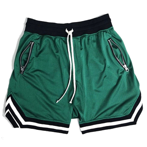 Shorts de basketball en maille respirante personnalisés OEM ODM en gros, vêtements de sport à séchage rapide, fabricant de vêtements streetwear - Product Image 5