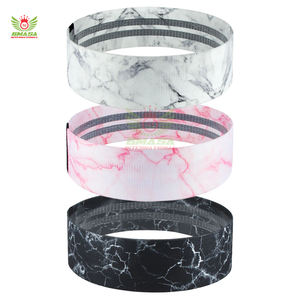 Set de Bandas de Resistencia para Entrenamiento de Cadera para Mujeres, Bandas Elásticas Anchas Antideslizantes para Ejercicios de Glúteos, de Poliéster Resistente - Product Image 1