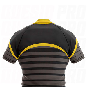 เสื้อกีฬารักบี้สำหรับทุกเพศ ระบายอากาศได้ดี พิมพ์ลาย พร้อมปรับแต่งสีและขนาด น้ำหนักเบา เหมาะสำหรับการเล่นกีฬา - Product Image 3