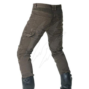 Pantalones de mezclilla para motocicleta de estilo moderno, cómodos para viajar, hechos en Pakistán. - Product Image 4