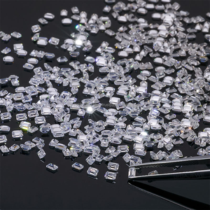 เพชรสังเคราะห์ HPHT CVD เจียระไนแบบเหลี่ยม6x4มม. สำหรับห้องปฏิบัติการ - Product Image 5