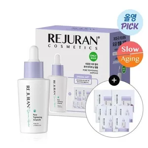 Para REJURAN Derma Healer Pore Tightening 30ml Juego de ampollas Suero para el cuidado de la piel de calidad con 5ea 2ml Ampollas y 2ea 2P Toner Pads - Product Image 1