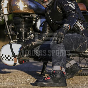 Chaussures de moto imperméables, best-sellers, nouvelle collection, logo personnalisé, cuir, couleur personnalisée, prix bas - Product Image 2