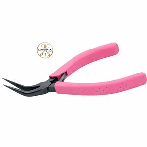 Half-bend extra-<b>long</b> <b>nose</b> pliers with jaws bent to 40 - Product Image 4