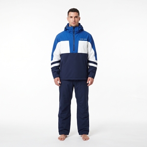 Ensemble de veste de ski imperméable pour homme, coupe-vent, à capuche, avec fermeture éclair, respirant, pour les sports d'hiver, le ski en plein air - Product Image 5