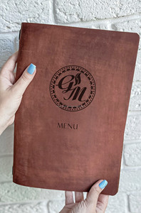 Porta Menús de Cuero de Lujo Premium con Diseño Plegable y Características de Protección para Restaurante, Cafetería, Hotel, Comida Fina LMC-0185 - Product Image 2