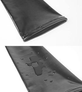 Long Leather <b>Gloves</b>, Anti-skid Women Shiny Wet Look <b>Gloves</b> - Product Image 5