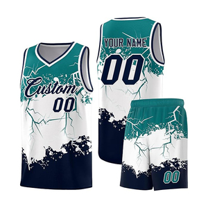 Uniforme de Baloncesto para Ex-Alumnos, Unisex, Personalizado, Transpirable, Conjunto de Camiseta y Pantalones Cortos de Malla - Product Image 4