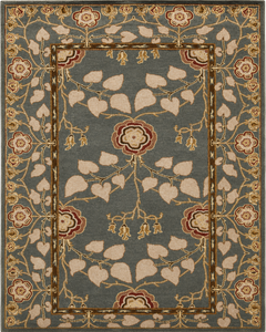 Tapis d'appoint moderne noir et blanc uni en peluche 100% laine, tailles personnalisées, motif botanique oriental, pour salon, chambre, décoration intérieure - Product Image 5