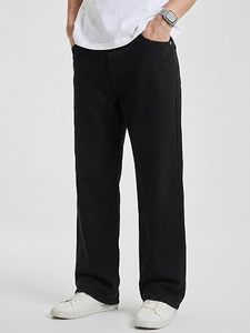 Jean cargo baggy Y2K pour homme en denim extensible, coupe ample à jambe large, taille haute, écologique et respirant - Product Image 2