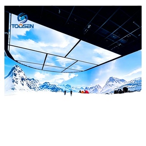 จอแสดงผล LED แบบ Immersive 3D มองเห็นได้ด้วยตาเปล่า สำหรับห้องจัดแสดงนิทรรศการ Toosen คุณภาพสูง รูปทรงตามสั่ง ผนังวิดีโอ LED P1.5 P1.8 - Product Image 1