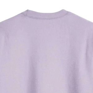 เสื้อสเวตเชิ้ตคอกลมคลาสสิกสำหรับผู้ชาย สีลาเวนเดอร์ ผ้าฝ้ายพรีเมียม แขนยาว สวมใส่สบาย เหมาะสำหรับทุกวัน สไตล์สตรีทแวร์ - Product Image 6