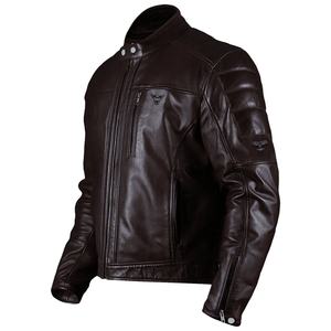 Veste de moto en cuir pour hommes approuvée CE Veste de motard durable pour la sécurité Veste d'équitation de haute qualité - Product Image 3