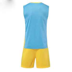 Maillot de sport imprimé à col en V, uniforme de volley-ball, séchage rapide, polyester, printemps/été, taille élastique, poches, tenue d'équipe personnalisée - Product Image 3