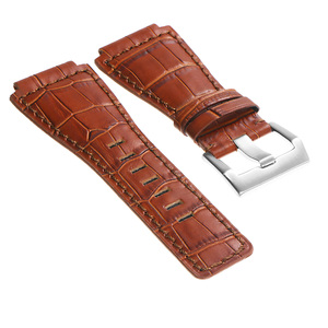 Best Selling Multi Color Trendy <b>28MM</b> 30MM Leather Soft Cuff Watch Bands for Fitness Design Watch Straps Wonderful Customized - Product Image 6