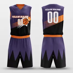 2024 합리적인 가격 새로운 디자인 빠른 건조 도매 팀웨어 농구 승화 저지 유니폼 세트