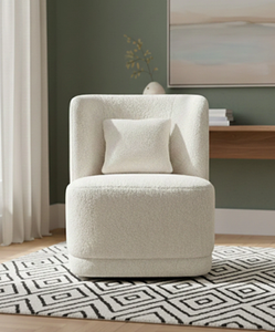 Fauteuil en cuir de qualité supérieure avec structure en bois massif, chaise longue confortable pour salon, bureau à domicile, meubles - Product Image 2