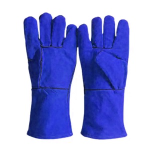 Guantes de Soldadura de Cuero de Alta Calidad a Bajo Precio, Hechos en Fábrica, Antideslizantes, Impermeables, con Protección UV, Dedos Completos, Unisex, para Exteriores - Product Image 3