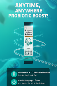 Fórmula probiótica de lactoferrina con calostro y mezcla de proteínas lácteas para el bienestar intestinal e inmunológico - Product Image 3