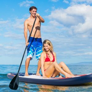 Tavola da Stand-Up Paddle Gonfiabile da 11 Piedi con 3 Pinne Propulsive Accessorie per Paddleboarding - Product Image 3