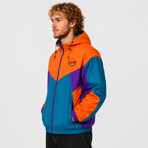 Veste coupe-vent pour homme de qualité supérieure, offrant un matériau léger et doux, un confort fiable et une construction durable pour un usage quotidien - Product Image 2