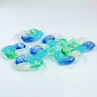 Dosettes de détergent à lessive naturelles écologiques jetables à faible mousse 4-en-1 couleur protéger pour peau sensible et machine à laver