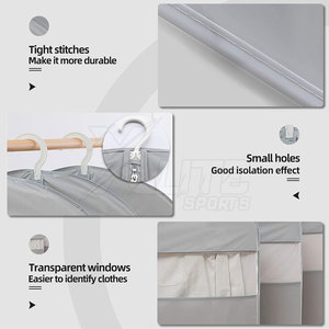 Sac de voyage pliable de haute qualité, léger, grande capacité, avec fermetures éclair, pour les voyages d'affaires et les courts séjours - Product Image 4