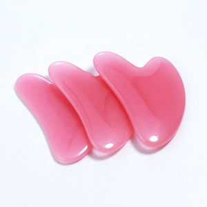Masseur facial en forme de cœur, Gua Sha en résine, outil de massage corporel, outil de raclage, soin de la peau, sculpture du visage, accessoire de beauté et de bien-être - Product Image 4