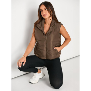 Chaleco Acolchado Ligero, Transpirable, Ecológico e Impermeable de Poliéster para Mujer, de Diseño de Lujo y Alta Calidad de AMAZING INDUSTRIES - Product Image 2