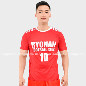 Kit de camiseta de fútbol duradero de secado rápido transpirable de poliéster 100% de estilo alto, Conjunto de camiseta de pantalones cortos de fútbol por sublimación, ropa de fútbol - Product Image 6