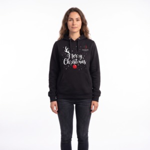 Merry Christmas Graphic Print Pullover Hoodie Unisex Hooded Sweatshirt Casual Winter Streetwear Custom Wholesale - Product Image 2