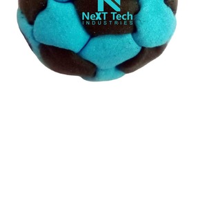 NeXT Tech INDUSTRIES Ballon de football bleu noir en daim synthétique durable de 2,5 pouces pour enfants - Product Image 6