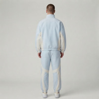 Ensemble survêtement parachute oversize pour homme, hiver, coupe ample, nylon, 2 pièces, veste coupe-vent à capuche, léger et respirant