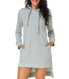 Sudadera con Capucha Oversize para Mujer al por Mayor, con Logo Personalizado, Manga Larga, 100% Algodón, Invierno, Casual, Transpirable, Forro Polar - Product Image 3