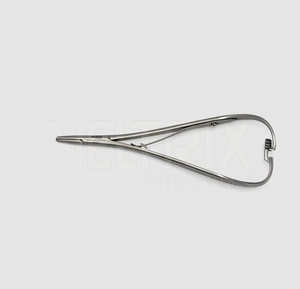 Medical Mathieu Needle Holder Precision Needle Driver with Ergonomic Spring Handle for Surgical Suturing Equipment - Product Image 2