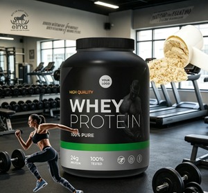 Proteína en Polvo de Extracto de Plantas Puras a Precio de Fábrica, Suplemento Deportivo para Energía Diaria, Soporte Fitness y Crecimiento Muscular en Botella - Product Image 1