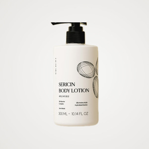 Loción corporal blanqueadora coreana K-Beauty Syuodeusilk Sericin 300ml Hecho en Corea cuidado de la piel para hombres mejores productos - Product Image 1
