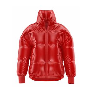 Vestes d'hiver rembourrées unisexes personnalisées, nouveau design, technologie imperméable à l'eau, avec logo brillant, coupe-vent - Product Image 6