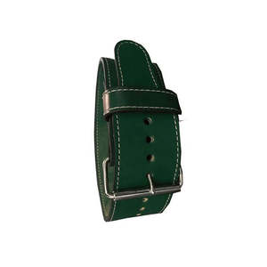 Ceinture de musculation de qualité supérieure à une seule boucle pour la musculation, ceintures de levage de poids pour la gym, protections de poids en cuir ajustables sur mesure - Product Image 2