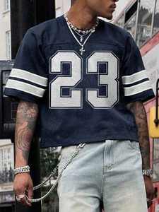 Camiseta Deportiva de Malla para Hombre, Talla Grande 23, Estilo Fútbol Americano, Ropa Urbana, Logotipo Personalizado, Proveedor Mayorista, EE. UU. - Product Image 2