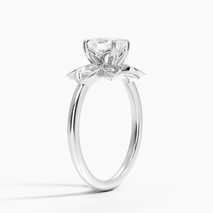 BOJ <b>Ring</b> 0121 Oval Cut 925 <b>Silver</b> Prong Setting <b>Solitaire</b> Diamond <b>Ring</b> 2ct D Color VVS1 Moissanite GRA Certified - Product Image 2