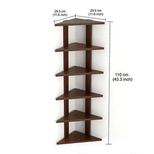 Standard 3 Tier Wooden Rack Top Selling 3-Layer Wall Mount Metallic Rack Storage Holders Modern Style Carve Wall Art for Spices - Product Image 3