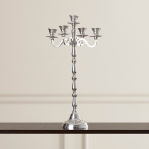 Support à bougie en aluminium fait main de luxe, design créatif de haute qualité, porte-bougie décoratif pour la maison, Noël, à prix avantageux - Product Image 1
