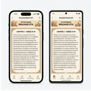 Aplicación de libros religiosos Royalcraft: Lee libros sagrados, escrituras, textos espirituales y lecturas sin conexión de Internet para iOS/Android - Product Image 2