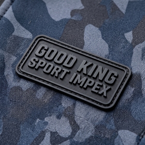 Mens Steel Blue Sublimation Softshell <b>Jacket</b> Custom Polygon <b>Camo</b> Print Stand Collar <b>Waterproof</b> Outdoor Activewear Bulk Supply - Product Image 5