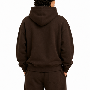 Conjunto Deportivo Personalizado para Hombre, Sudadera con Capucha de Felpa Técnica Extra Grande, 100% Algodón, Pantalones Deportivos Holgados - Product Image 2